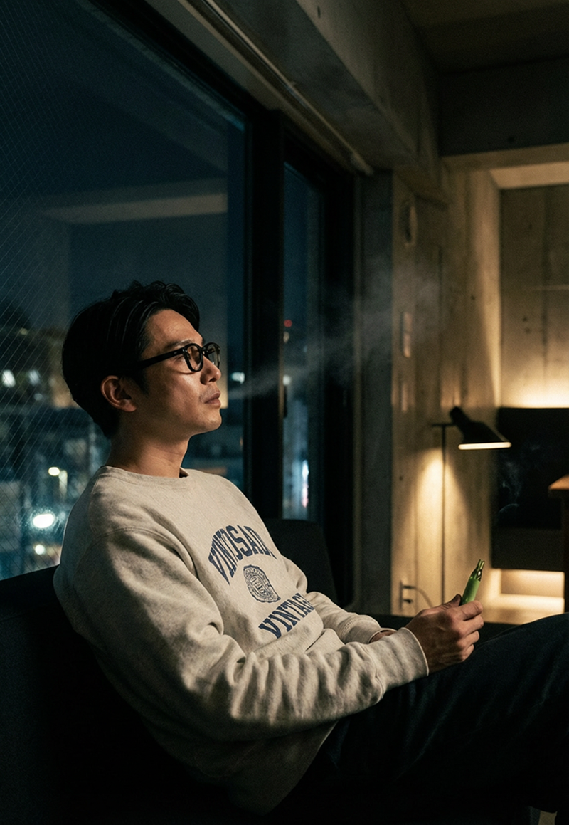 一日の終わりに